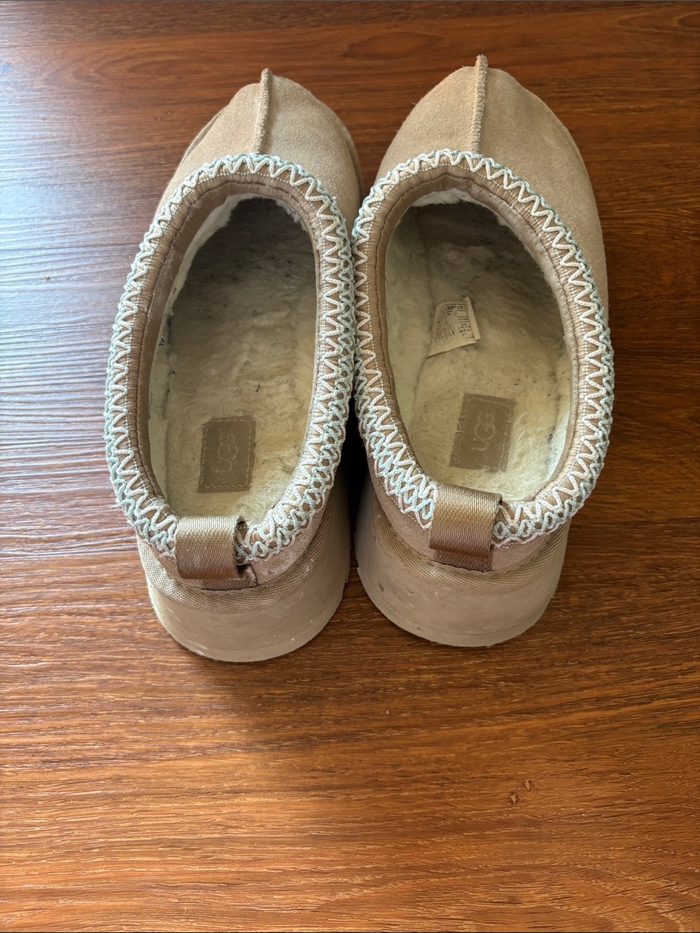 UGG Tazz II Suede Platform Clog Slippers - Picture 3 of 6